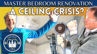 CHATEAU DIY: Can we save the ceiling rose? Paris Thanksgiving & Tiles @chateaudelalacelle
