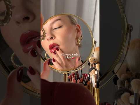 Video Thumbnail: NEW TREND : cherry cola lips 🍒