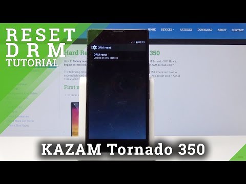 How to Reset DRM in KAZAM Tornado 350 - Digital Rights Management Reset
