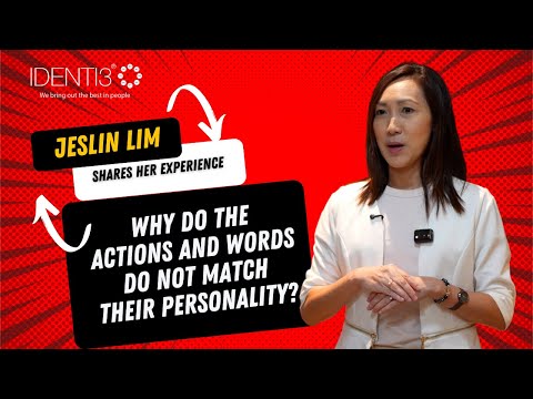 Jeslin Answers - Why do the words and actions of the individual do not match their personality?