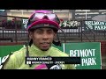 Manny Franco Post Race Interview Following Win With Higher Quality