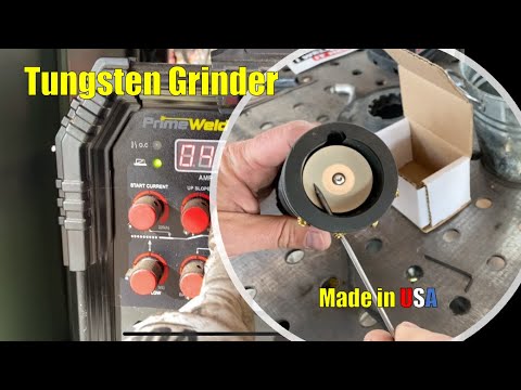 Tungsten Grinder Acquired for my PrimeWeld TIG225X   HD 1080p