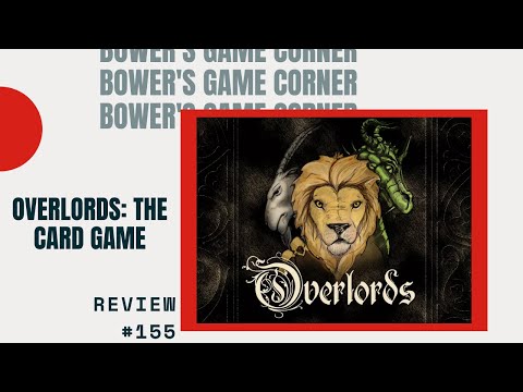Bower's Game Corner: Overlords: The Card Game Review