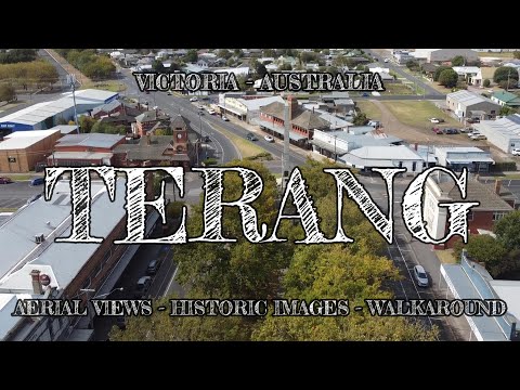 Luftbild - Historische Bilder - Rundgang: Terang: Victoria, Australien