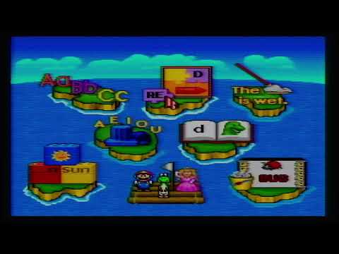 Let's Play Mario's Early Years! Fun with Letters
