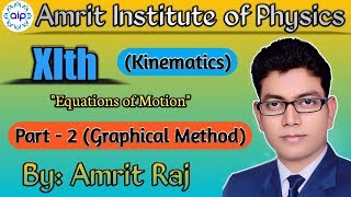 preview picture of video 'XI (Kinematics) "Equations of Motion" | Part - 2 (Graphical Method) | Amrit Institute of Physics'