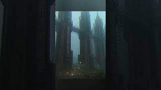 I wish these places were real. #shorts #cyberpunkambient