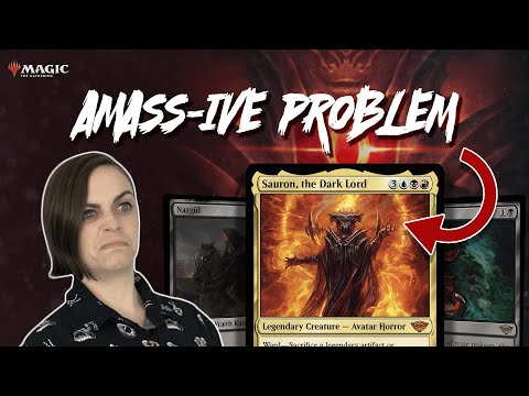 Be Amassive Problem for you Opponents! Sauron, the Dark Lord | Historic Brawl | MTG Arena