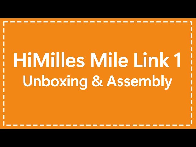 Bicicleta eléctrica HillMiles MileLink 1 250 W 48 V 18 Ah Fatbike gris video