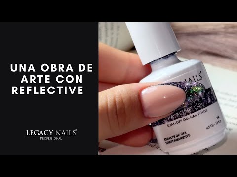 Crea una obra de arte con Reflective de Legacy Nails