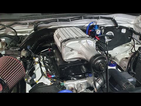 Supercharged 1uz Hilux 2wd Harrop supercharger HTV1900 Link G4+ Storm ecu CartuneNZ