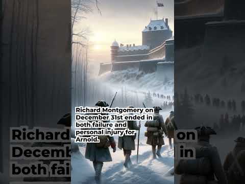 Arnold's Quebec Bid #history #americanrevolution #quebec #military #arnold #tactics #legacy