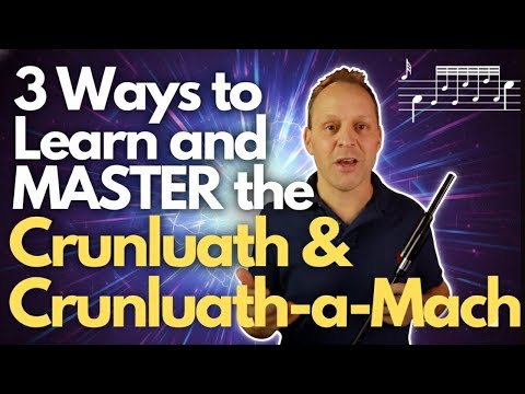3 Ways to Learn & MASTER the Crunluath & Crunluath-a-Mach Bagpipe Embellishments with Jori Chisholm