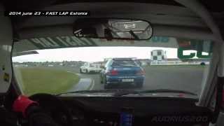 preview picture of video 'Mindaugas Rickevičius with BMW 330 (E30) in Autoplius Fast Lap race 1 in Audru24 circuit'