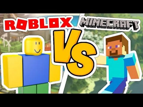 Epic Battle: Minecraft vs Roblox!