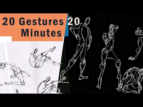 Gesture Drawing in Real Time |Figure Drawing For Animation