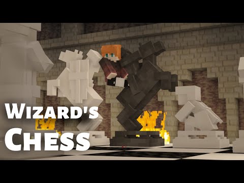 WORKING Minecraft Wizard's Chess - Minecraft Hogwarts