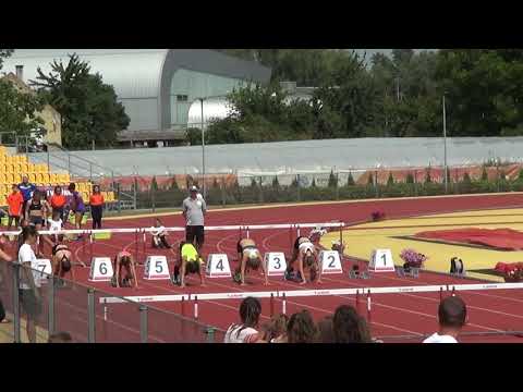 Serdülő leány 80m gát 1. futam