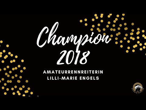 Champion 2018 Amateurrennreiterin - Lilli-Marie Engels