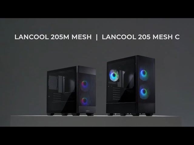 Lian-Li Lancool 205M Mesh RGB Vidro Temperado USB 3.0 Branca video
