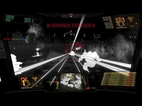 MWO - All Pulse Laser Banshee 3M 9 Kill Ace of Spades