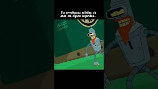 Milhões de anos se passaram em alguns segundos... 😱 #futurama #shorts