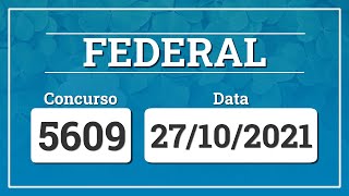 Capa de LOTERIA FEDERAL 5609