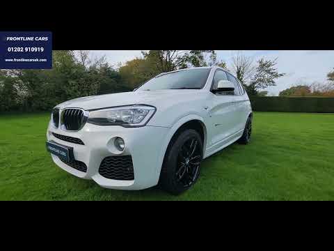BMW X3 XDRIVE20D M SPORT 2016 AUTOMATIC @FRONTLINE CARS LTD