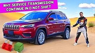 Why Service Transmission Continue In D Do not Shift Or Turn Engine Off Jeep Cherokee 2014 2015 2016
