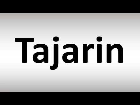 How to Pronounce Tajarin