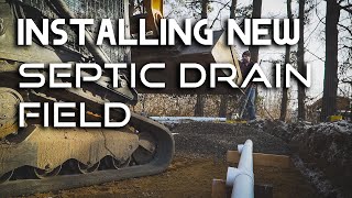 HOW TO REPLACE A SEPTIC DRAIN FIELD // How a Septic Field Works