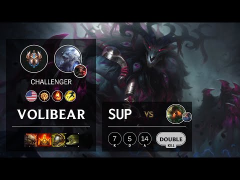 Volibear Support vs Nautilus - NA Challenger Patch 10.13