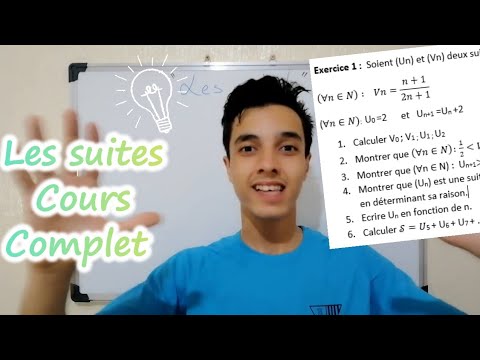 🔥Les suites numériques 1bac: Cours détaillé avec Exercices !