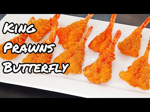 The Best Crispy Deep-Fried Shrimp Recipe | Simple Butterfly King Prawns Recipe