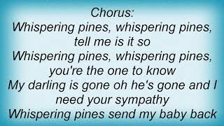 Iris Dement - Whispering Pines Lyrics