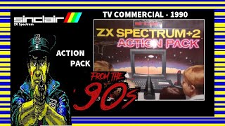 TV Commercial - SINCLAIR ZX SPECTRUM +2 - Action Pack (1990)