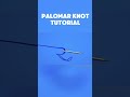 How To Tie The Palomar Knot