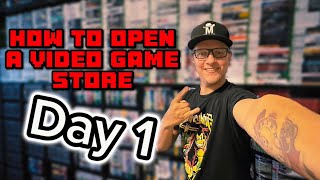 Opening A Retro Video Game Store
