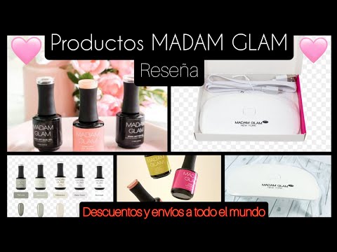 PRODUCTOS MADAM GLAM 💗 DESCUENTOS EN TODOS SUS PRODUCTOS envíos a todo el mundo #uñas2022 #madamglam