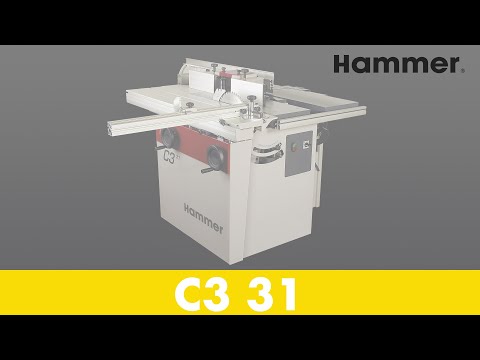 DIY Hammer® Schaukelstuhl produziert mit der Kombimaschine C3 31 | Felder Group (Teil 1)