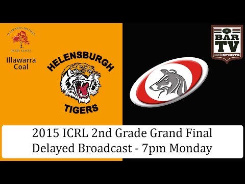 2015 ICRL 2nd Grade Grand Final - Delayed Broadcast - Helensburgh v Collegians