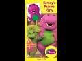 Barney S Pajama Party My Version