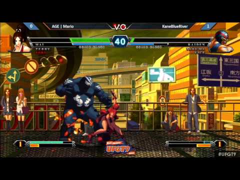 UFGT9 - AGE | Mario Vs. KaneBlueRiver - KOF XIII Top 16