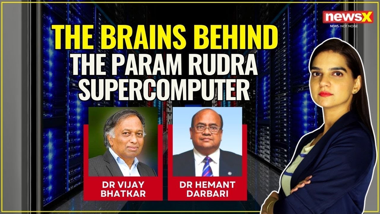 Param Rudra Supercomputer: Hear The Brains Behind It | How To Be A Tech Titan? | NewsX