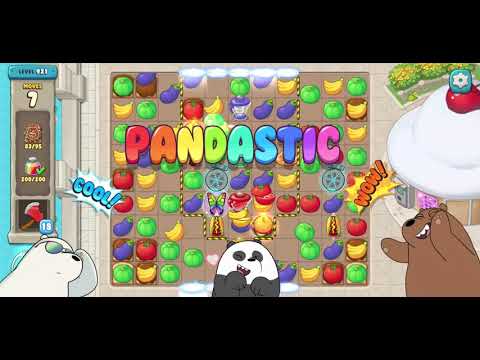 We Bare Bears Match3 Repairs Level 921 - No Boosters