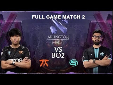 Full Game :  Fnatic vs Soniqs (BO2) | Match 2 | PGL Arlington Major 2022 - Group Stage