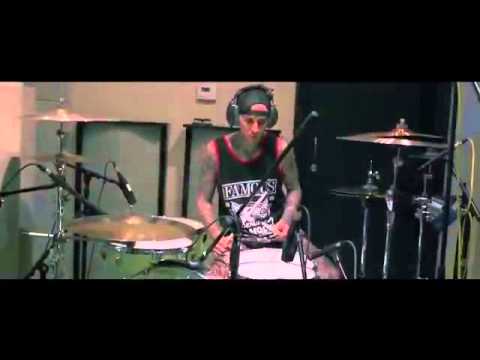 Travis Barker Recording Drums for Dogs Eating Dogs