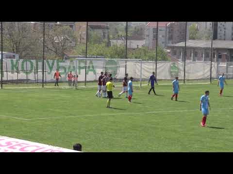 Borac Lazarevac - Dunav VS  6:0, golovi i šanse