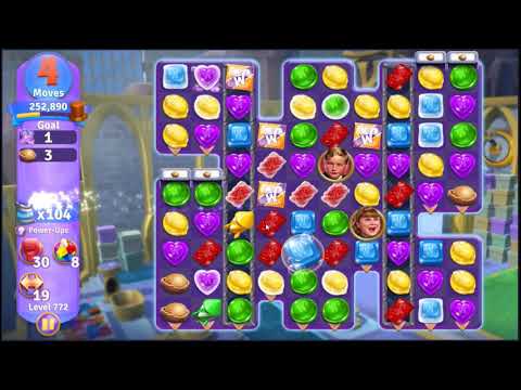 Wonka's World of Candy Level 772 - NO BOOSTERS + FULL STORY 🍫 | SKILLGAMING ✔️
