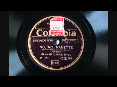 Tea For Two - The Hannan Dance Band (Stan Greening's Orchestra) - 1925